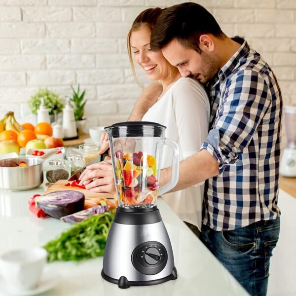 Royalty Line SME600 Standmixer mit Glaskrug, Kaffeemühle & 1000 Power – Bild 3
